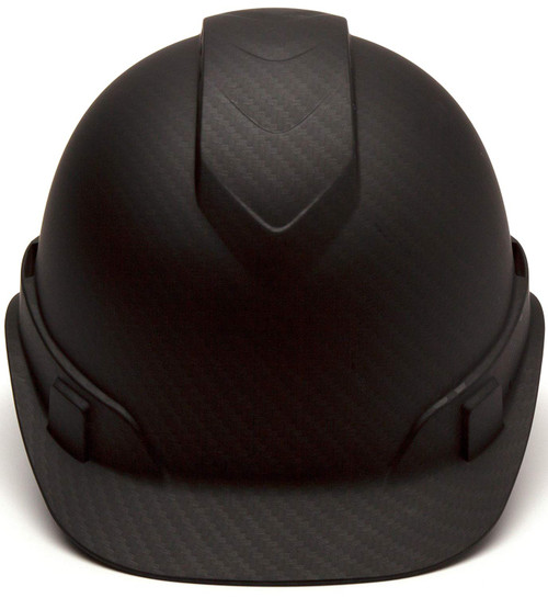 Pyramex Ridgeline Vented Cap Style Hard Hat with Black Graphite Pattern 