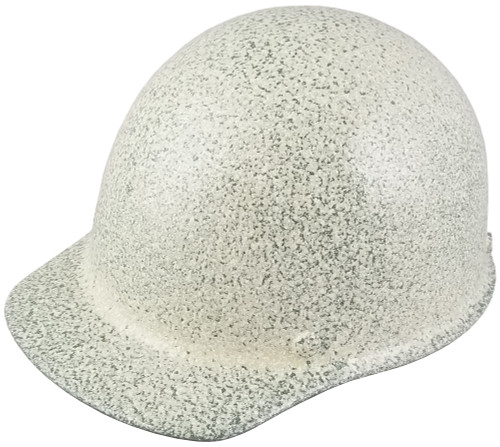 MSA Skullgard Cap Style With Ratchet Suspension Textured Stone - Oblique View