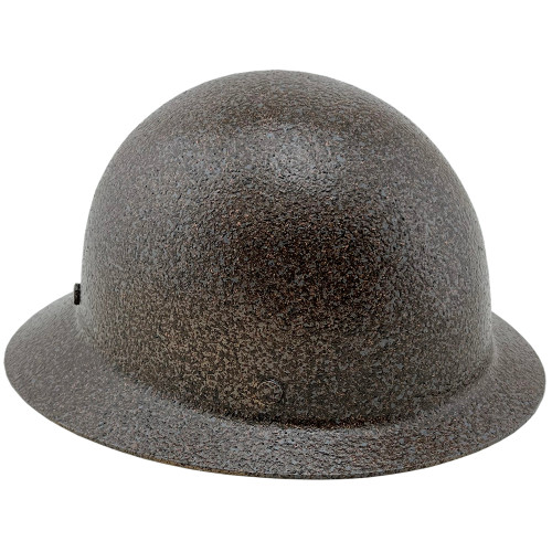 MSA Skullgard Full Brim Hard Hat with STAZ ON Suspension Text Granite - Oblique Right