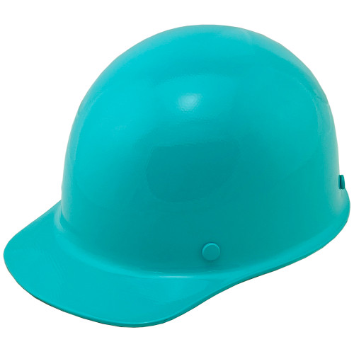 Skullgard Cap Style With Ratchet Suspension Teal - Oblique Left