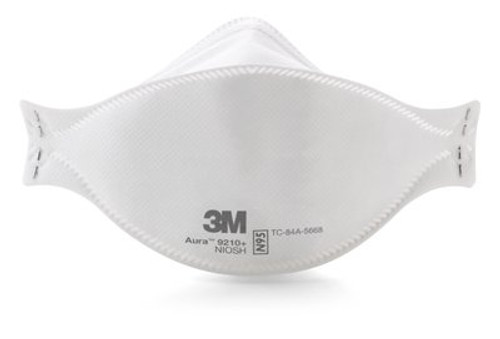 3M 9210 Series Flat Fold N95 Respirator (20 per box), Part #3m9210+ Pic 1