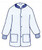 Sunlite Ultra Lab Jacket w/ 2 Pockets Knit Collar, Cuffs   pic 1