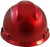 MSA Rally Cap V-Gard Hard Hats with Ratchet Suspension - Back View