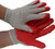 Cotton String Knit Gloves w/ Red Dipped Rubber Palm Pic 1