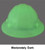 Glo-Mega Omega II Full Brim Safety Helmet ~ Moderately Dark