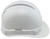 Pyramex Ridgeline 4PT Cap Style Hard Hats White - Right