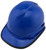 Pyramex Ridgeline Cap Style Hard Hats Blue - Edge Oblique Left