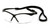 Pyramex Wildfire Safety Glasses ~ FOG FREE Clear Lens