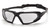 Pyramex Highlander Safety Glasses ~ Black Frame - Clear Anti-Fog Lens