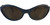 Uvex Bandit Safety Glasses ~ Blue Frame ~ Espresso Lens