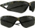 Jackson Nemesis CAMO Frame ~ Safety Glasses with Smoke Anti-Fog Lens
