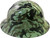 Bootie Girl Light Green Hydro Dipped Hard Hats Full Brim Style