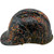 Wildfire Camo Hydro Dipped Hard Hats Cap Style - Left
