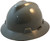 MSA V-Gard Full Brim Hard Hats with Fas-Trac Suspensions Gray