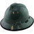 MSA V-Gard Full Brim Hard Hats with Fas-Trac Suspensions Gray - with Protective Edge