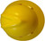 MSA V-Gard Full Brim Hard Hats with Staz-On Suspensions Yellow