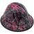 Muddy Girl Pink Hydro Dipped Hard Hats Full Brim Style