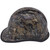 Oilfield Camo White Cap Style - Left Edge