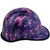 Galaxy Design Hydro Dipped Hard Hats Cap Style Design with edge Right