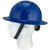 Skullbucket Aluminum Full Brim Hardhats ~ Suspension with Chin Strap