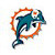 Miami Dolphins NFL Hardhats