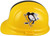Pittsburgh Penguins Hard Hats - Left Side View