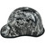 Bad Bones Hydro Dipped Hard Hats Cap Style Design - Edge Left