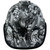 Bad Bones Hydro Dipped Hard Hats Cap Style Design - Edge Front