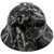 Bad Bones Hydro Dipped Hard Hats Full Brim Style ~ Front