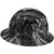 Bad Bones Hydro Dipped Hard Hats Full Brim Style ~ Right