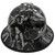 Bad Bones Hydro Dipped Hard Hats Full Brim Style ~ Edge Front
