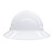 ERB Type II Full Brim Americana Hard Hat with Ratchet Suspensions ~ Back View