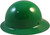 MSA Skullgard Full Brim Hard Hat with STAZ ON Suspension - Green