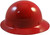 MSA Skullgard Full Brim Hard Hat with STAZ ON Suspension - Red