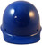 Skullgard Cap Style With Ratchet Suspension Blue - Front View