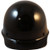 Skullgard Cap Style With STAZ ON Suspension Black ~ Front View