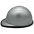 MSA Skullgard  (LARGE SHELL) Cap Style Hard Hats with STAZ ON Suspension Silver
 - Edge Left