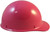 MSA Skullgard Cap Style With STAZ ON Suspension Hot Pink - Right Side View