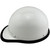 MSA Skullgard Cap Style With STAZ ON Suspension - White with edge left