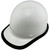 MSA Skullgard (LARGE SHELL) Cap Style Hard Hats with STAZ ON Suspension - White with edge oblique left