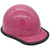 MSA Skullgard (LARGE SHELL) Cap Style Hard Hats with STAZ ON Suspension - Hot Pink - Edge Oblique Right