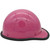 MSA Skullgard (LARGE SHELL) Cap Style Hard Hats with STAZ ON Suspension - Hot Pink - Edge Right
