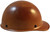 MSA Skullgard (LARGE SHELL) Cap Style Hard Hats with STAZ ON Suspension - Natural Tan - Right Side View