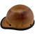 MSA Skullgard (LARGE SHELL) Cap Style Hard Hats with STAZ ON Suspension - Natural Tan with edge left