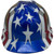 MSA V-Gard American Flag and 2 Eagles Hard Hats - Front