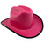 Outlaw Cowboy Hardhat with Ratchet Suspension Hot Pink
With Optional Edge Right Side Oblique View
