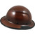 DAX Fiberglass Composite Hard Hat with Protective Edge - Full Brim Natural Tan - Right View