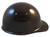 MSA Skullgard (SMALL SIZE) Cap Style Hard Hats with Ratchet Suspension - Brown - Right View