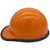 MSA Skullgard (SMALL SIZE) Orange Cap Style Hard Hats with Ratchet Suspension - Edge Left