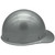 MSA Skullgard (SMALL SIZE) Cap Style Hard Hats with Ratchet Suspension - Silver - Right